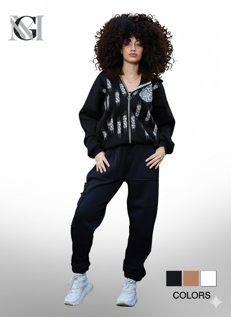 W240960118/3 سويت شيرت هودي طويل