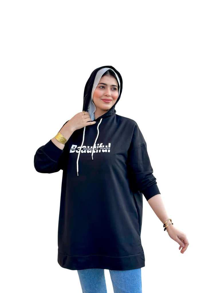 S250160126 سويت شيرت هودي طويل