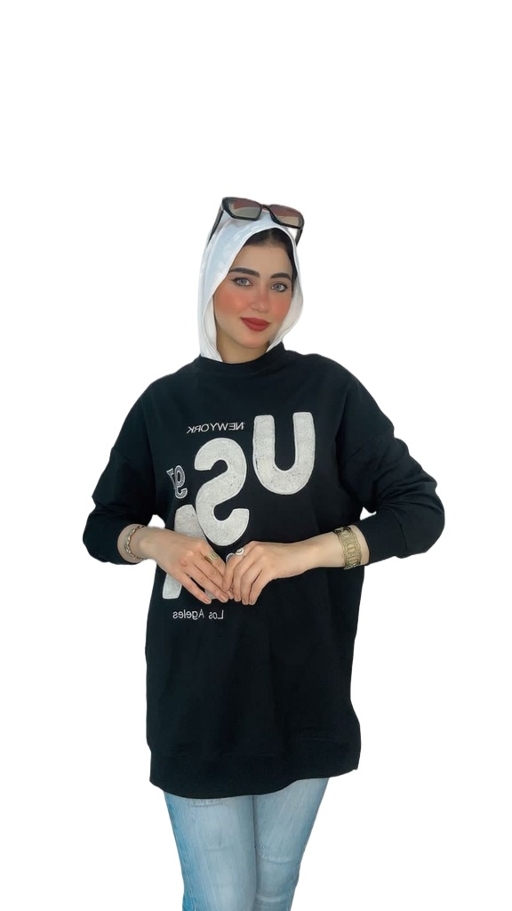 S250160130 سويت شيرت بيزك طويل