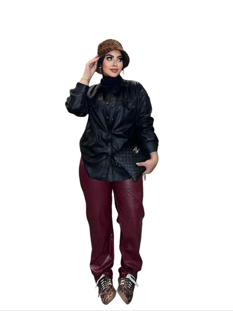 W240750116 شميز جلد طويل 