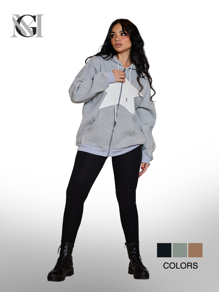 W240760113 سويت شيرت هودي طويل