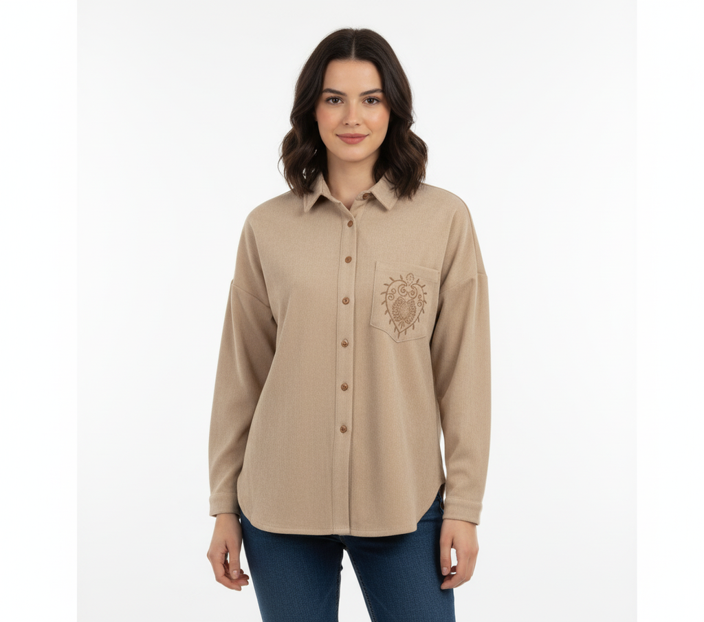 W240950128 شميز طويل كم طويل