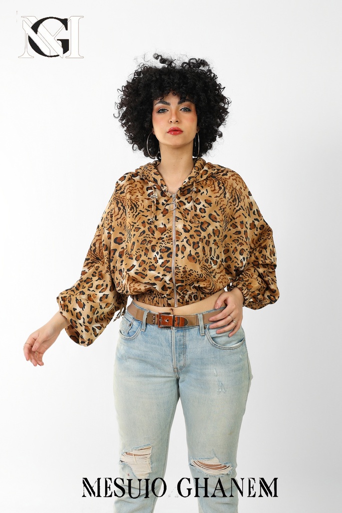 S250141143 سويت شيرت هودي قصير