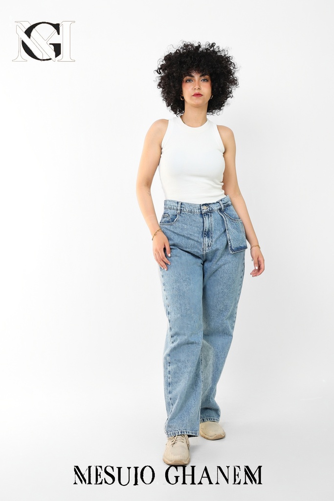 S25017239 بنطلون وايد ليج